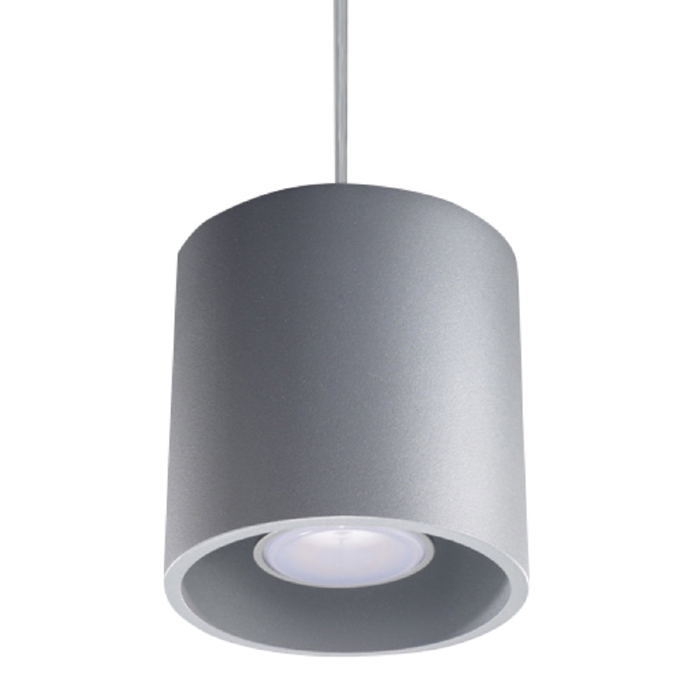 Hanglamp Orbis Sollux Grijs LxBxH 13x13x13 Aluminium Nnb