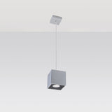 Hanglamp Quad Sollux Grijs LxBxH 13x13x13 Aluminium Nnb