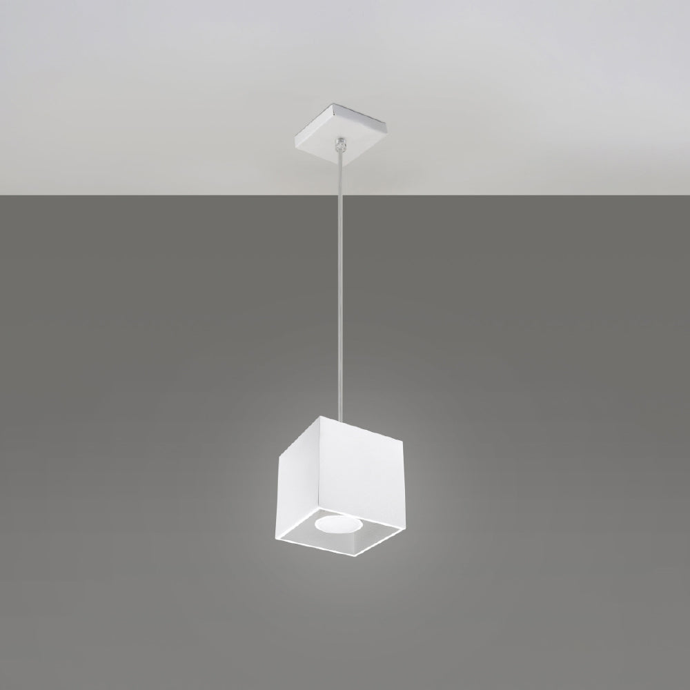 Hanglamp Quad Sollux Wit LxBxH 13x13x13 Aluminium Nnb