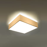 Plafondlamp Horus Sollux Wit LxBxH 37x37x19 PVC Nnb