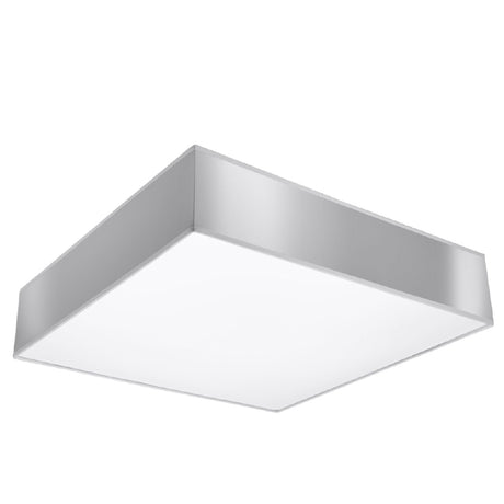 Plafondlamp Horus Sollux Grijs LxBxH 47x47x19 PVC Nnb