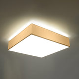 Plafondlamp Horus Sollux Wit LxBxH 47x47x19 PVC Nnb