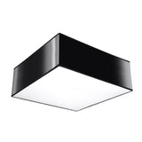 Plafondlamp Horus Sollux Zwart LxBxH 26x26x15 PVC Nnb