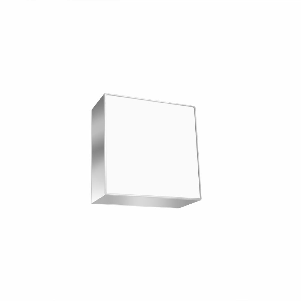 Plafondlamp Horus Sollux Grijs LxBxH 26x26x15 PVC Nnb