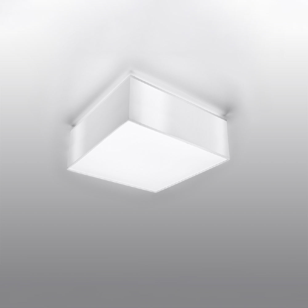 Plafondlamp Horus Sollux Wit LxBxH 26x26x15 PVC Nnb