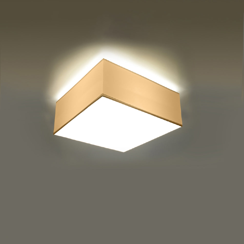 Plafondlamp Horus Sollux Wit LxBxH 26x26x15 PVC Nnb