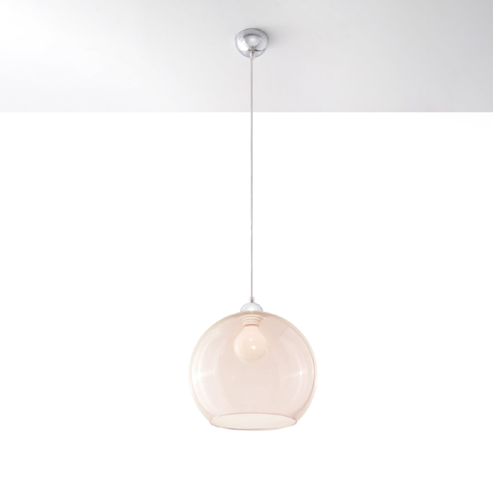 Hanglamp Ball Sollux Beige LxBxH 33x33x33 Metaal Nnb