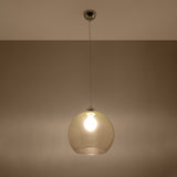 Hanglamp Ball Sollux Beige LxBxH 33x33x33 Metaal Nnb