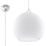 Hanglamp Ball Sollux Wit LxBxH 33x33x33 Metaal Nnb