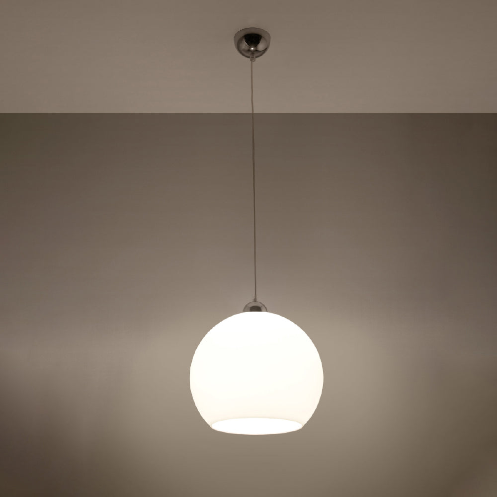 Hanglamp Ball Sollux Wit LxBxH 33x33x33 Metaal Nnb