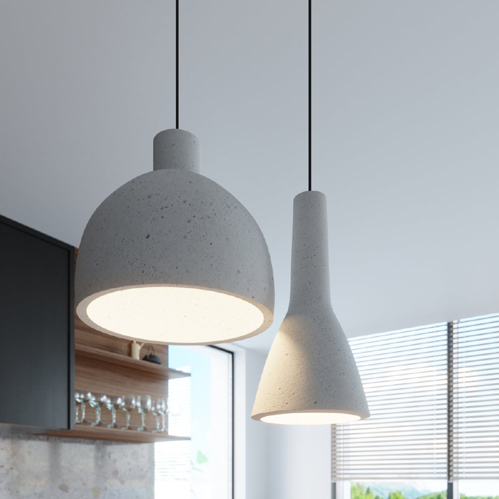 Hanglamp Damaso Sollux Grijs LxBxH 33x33x33 Beton Nnb