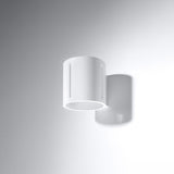 Wandlamp Inez Sollux Wit LxBxH 13x13x13 Aluminium Nnb