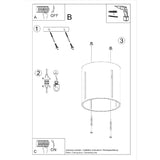 Plafondlamp Inez Sollux Wit LxBxH 13x13x13 Aluminium Nnb