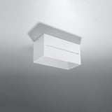 Plafondlamp Lobo Sollux Wit LxBxH 31x14x14 Aluminium Nnb