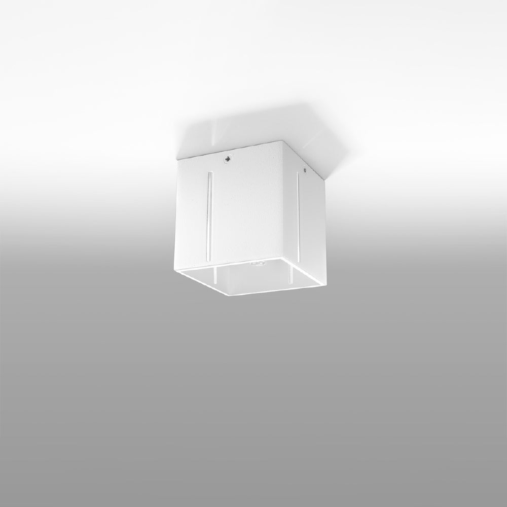 Plafondlamp Pixar Sollux Wit LxBxH 13x13x13 Aluminium Nnb