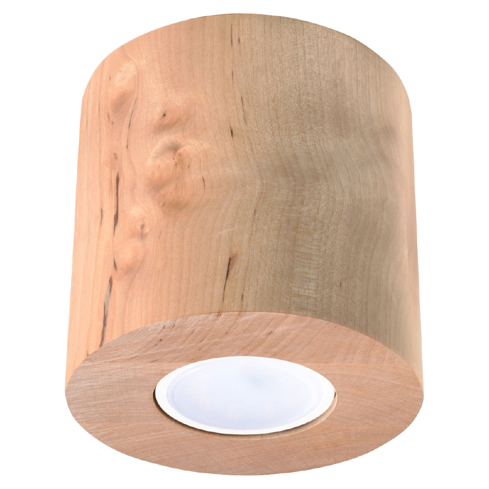 Plafondlamp Orbis Sollux Naturel LxBxH 13x13x13 Hout Nnb