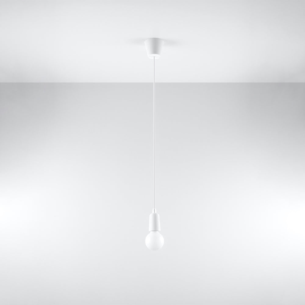 Hanglamp Diego Sollux Wit LxBxH 13x13x13 PVC Nnb