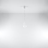 Hanglamp Diego Sollux Wit LxBxH 13x13x13 PVC Nnb