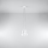 Hanglamp Diego Sollux Wit LxBxH 13x13x13 PVC Nnb