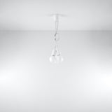 Hanglamp Diego Sollux Wit LxBxH 13x13x13 PVC Nnb