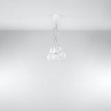 Hanglamp Diego Sollux Wit LxBxH 13x13x13 PVC Nnb