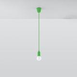 Hanglamp Diego Sollux Groen LxBxH 13x13x13 PVC Nnb