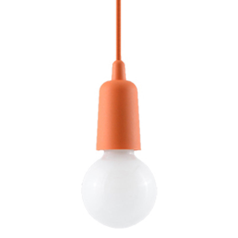 Hanglamp Diego Sollux Oranje LxBxH 13x13x13 PVC Nnb