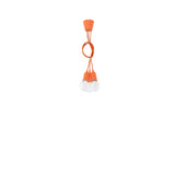 Hanglamp Diego Sollux Oranje LxBxH 13x13x13 PVC Nnb