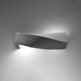 Wandlamp Sigma Sollux Grijs LxBxH 49x20x20 Beton Nnb