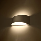 Wandlamp Vixen Sollux Wit LxBxH 40x20x16 Keramiek Nnb