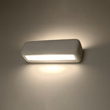 Wandlamp Subani Sollux Wit LxBxH 40x20x16 Keramiek, Glas Nnb