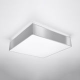 Plafondlamp Horus Sollux Grijs PVC Nnb