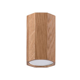 Plafondlamp Zake Sollux Naturel LxBxH 11x11x10 Hout Nnb