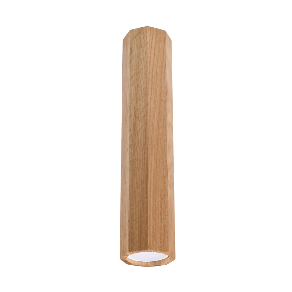 Plafondlamp Zake Sollux Naturel LxBxH 32x15x15 Hout Nnb