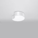 Plafondlamp Circle Sollux Wit PVC Nnb