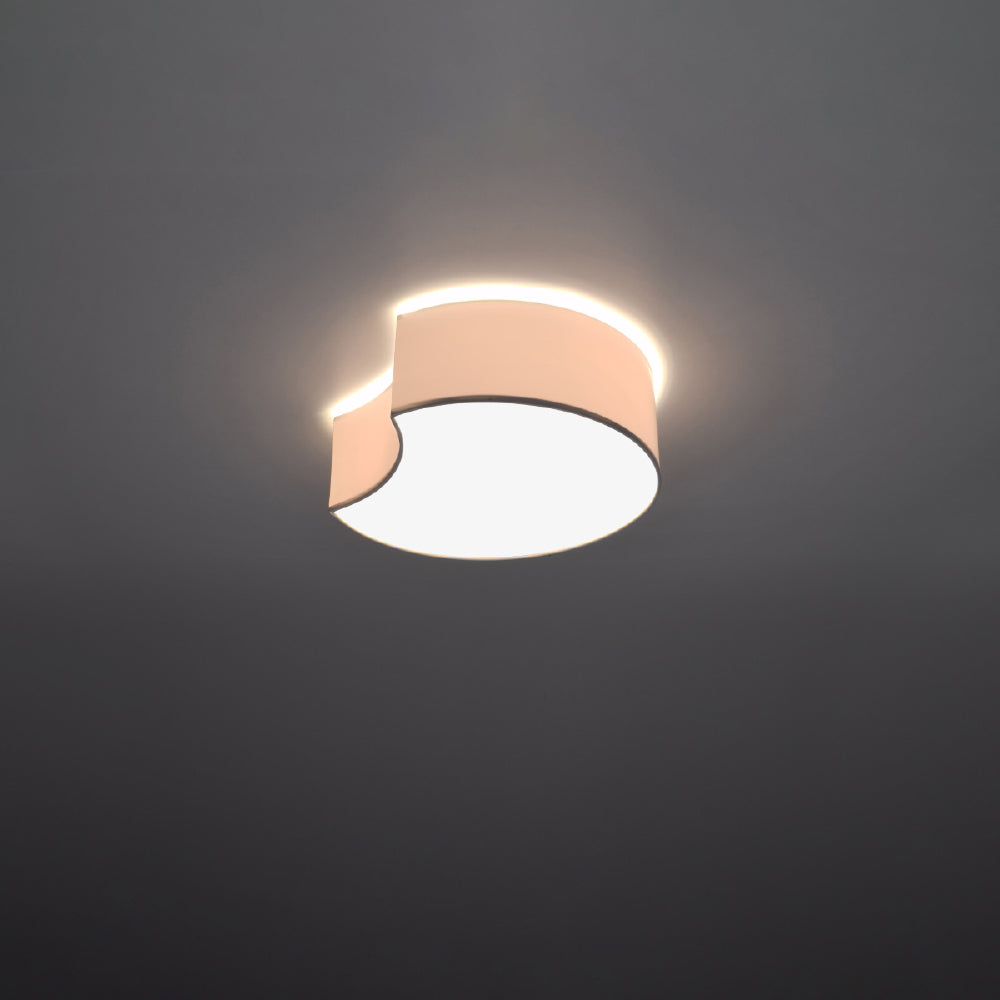 Plafondlamp Circle Sollux Wit PVC Nnb