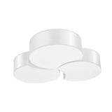 Plafondlamp Circle Sollux Wit PVC Nnb