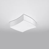 Plafondlamp Square Sollux Wit PVC Nnb