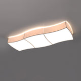 Plafondlamp Square Sollux Wit LxBxH 48x48x63 PVC Nnb