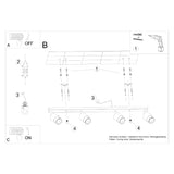 Plafondlamp Nero Sollux Zwart, Zilver Metaal Nnb