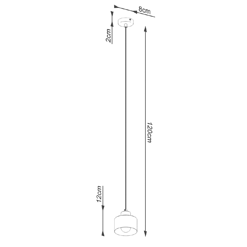 Hanglamp Savara Sollux Zwart LxBxH 16x16x16 Metaal Nnb