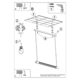 Hanglamp Valo Thoro Zwart LxBxH 118x11x11 Metaal Nnb