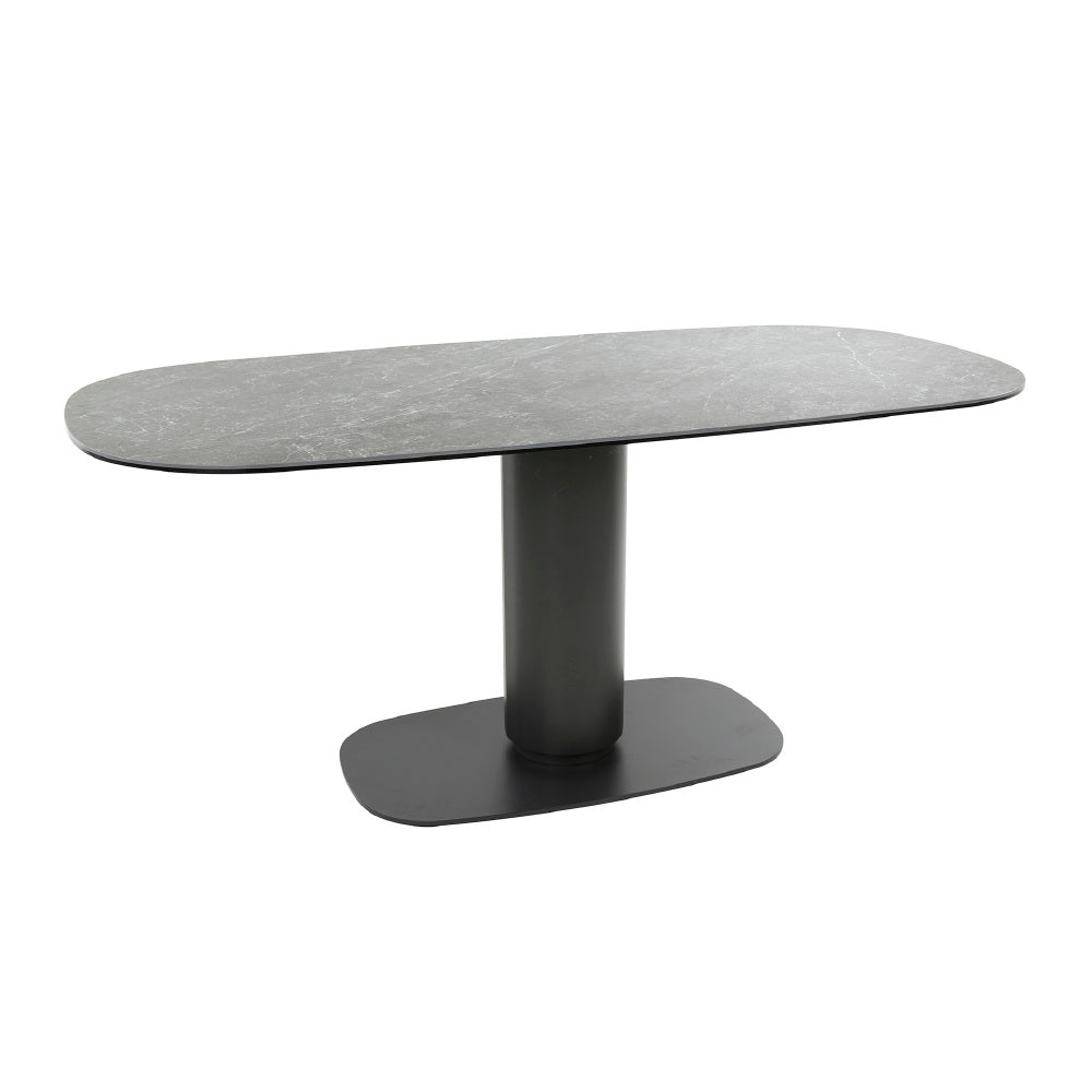 Eettafel Boyd chiQago Ceramic natural black Ceramic natural black Nnb