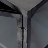 Dressoir Brigham chiQago Gun metal LxBxH 189x99x47 Gun metal Nnb