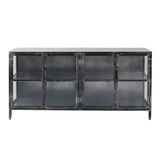 Dressoir Brigham chiQago Gun metal LxBxH 189x99x47 Gun metal Nnb