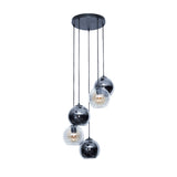 Hanglamp Como chiQago Artic zwart LxBxH 71x49x33 Artic zwart Nnb