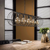 Hanglamp Kelley chiQago Charcoal LxBxH 125x37x37 Charcoal Nnb