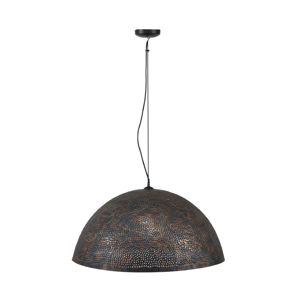 Hanglamp Kenyon chiQago Zwart bruin LxBxH 73x73x46 Zwart bruin Nnb