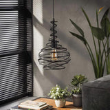 Hanglamp Norris chiQago Zwart LxBxH 47x28x28 Zwart Nnb