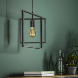 Hanglamp Jerome chiQago Charcoal LxBxH 42x41x10 Charcoal Nnb